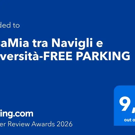 Casamia Tra Navigli E Universita-free Parking 公寓
